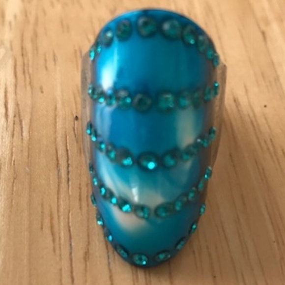 Handmade Size 7 Ring Turquoise Color - Picture 8 of 8